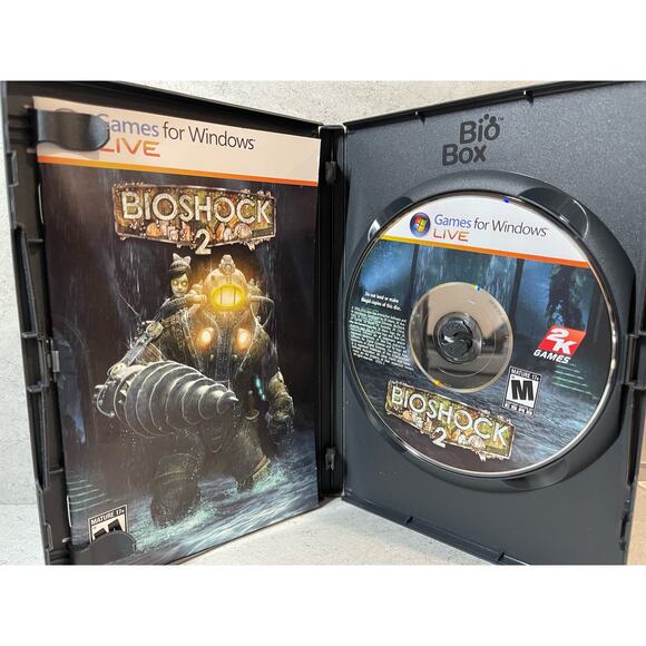 Bundle - Bioshock and Bioshock 2 PC DVD 2K Original with Manuals - Picture 4 of 7